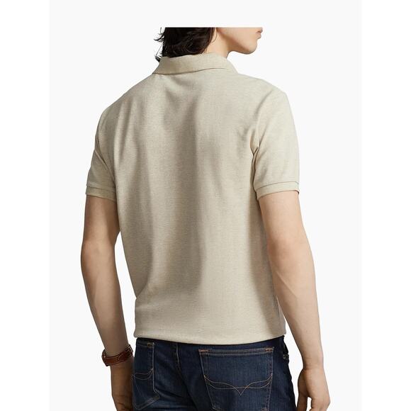 Polo Ralph Lauren Mens Polo Shirt - Cream, Size XXL - Picture 2 of 10